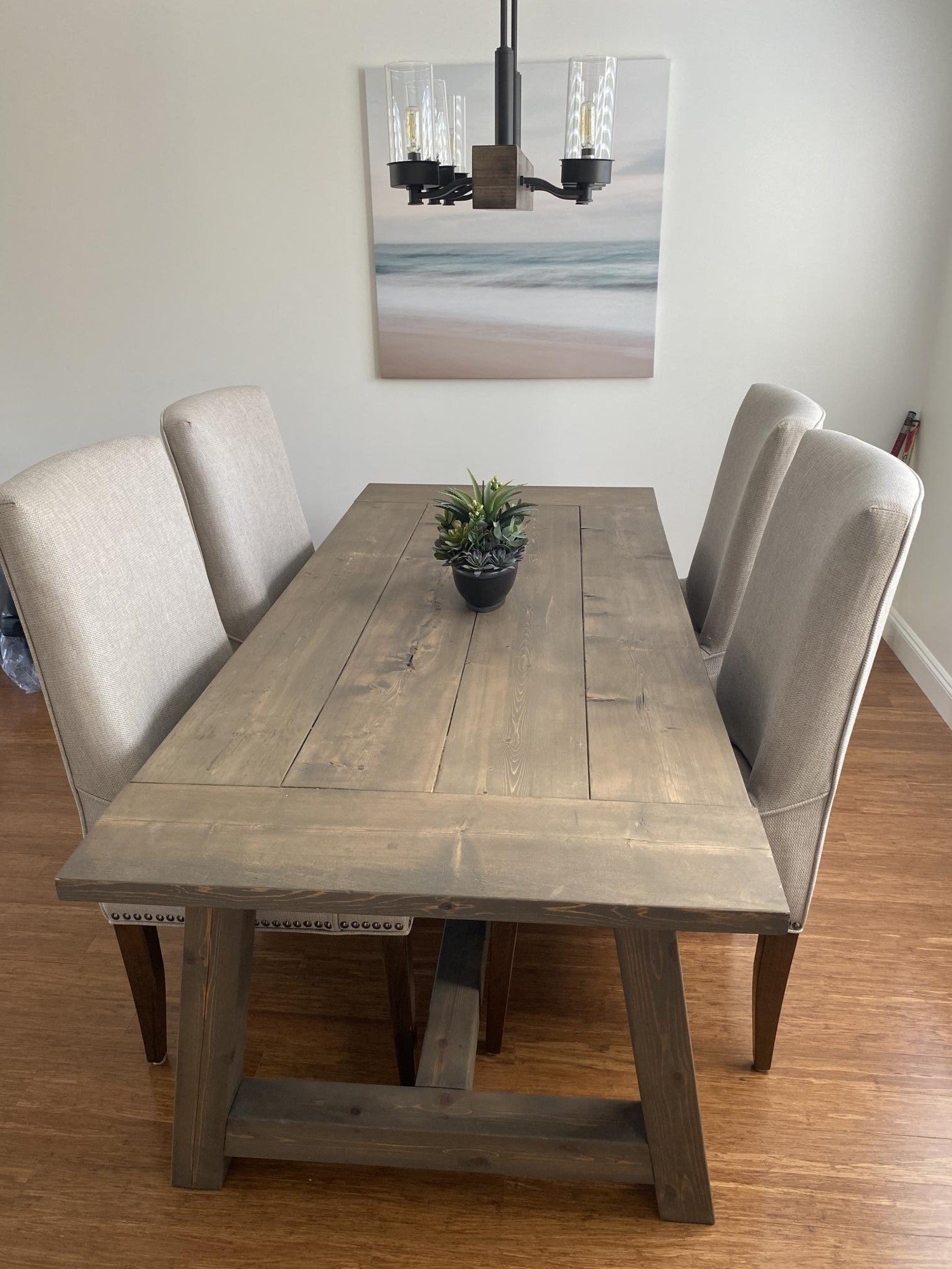 Modern Farmhouse Table Ana White   Rh Hard 